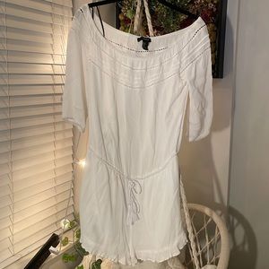 White Romper Forever 21